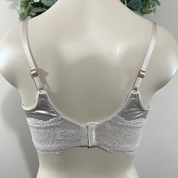 NWOT Aerie Real Power Balconette Paisley Lace Bra 34C - Picture 3 of 15